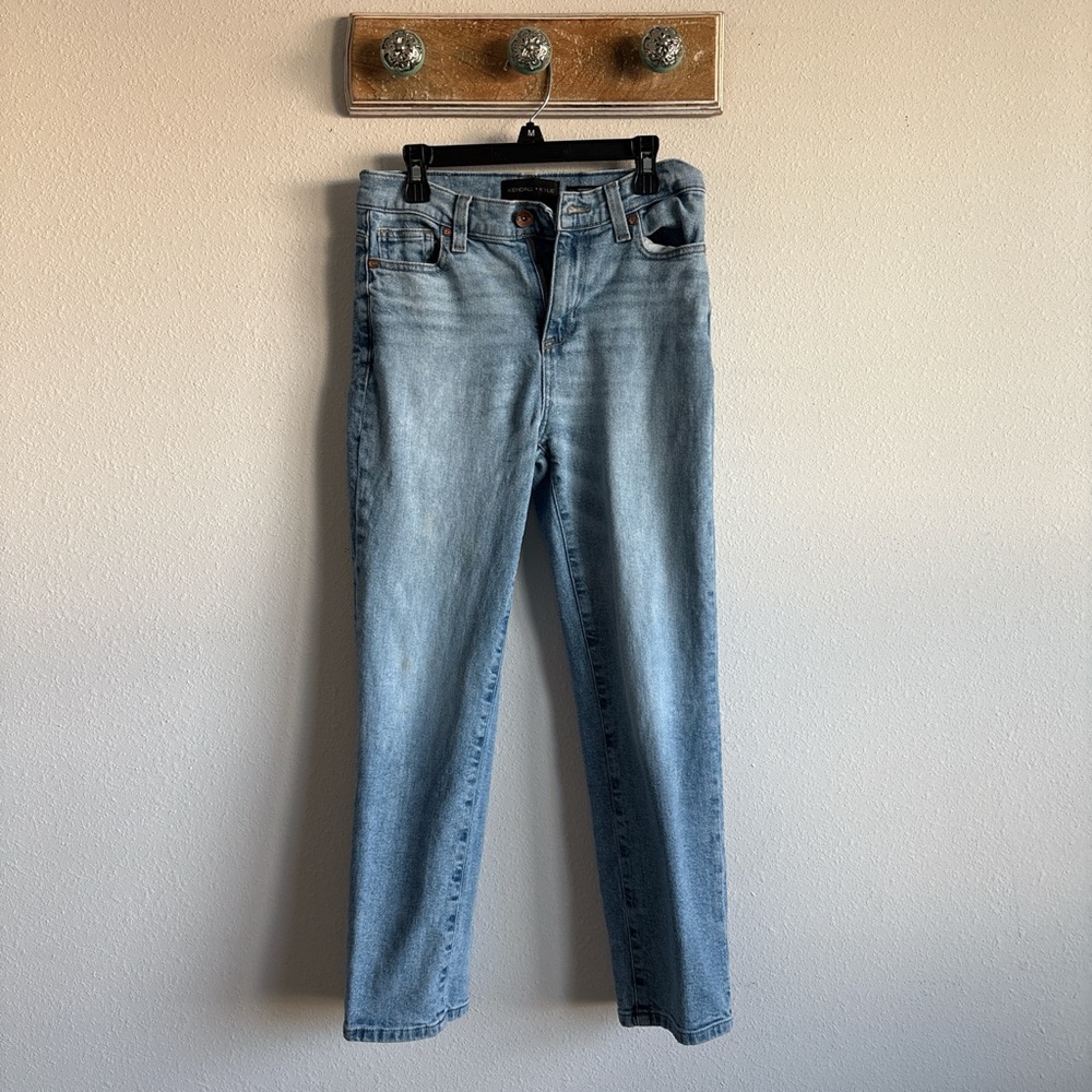 Kendall & Kylie Light Blue Straight Leg Jeans
